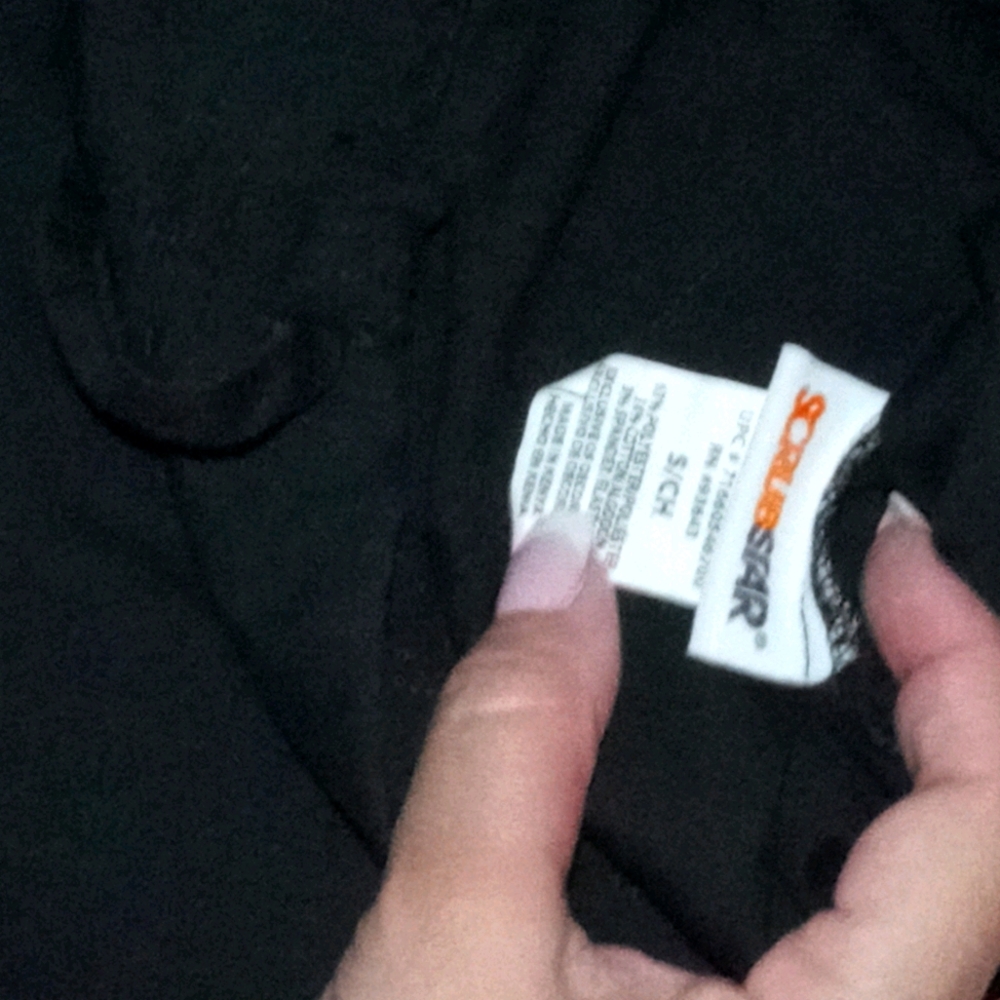 Size small black scrub pants 3 pair